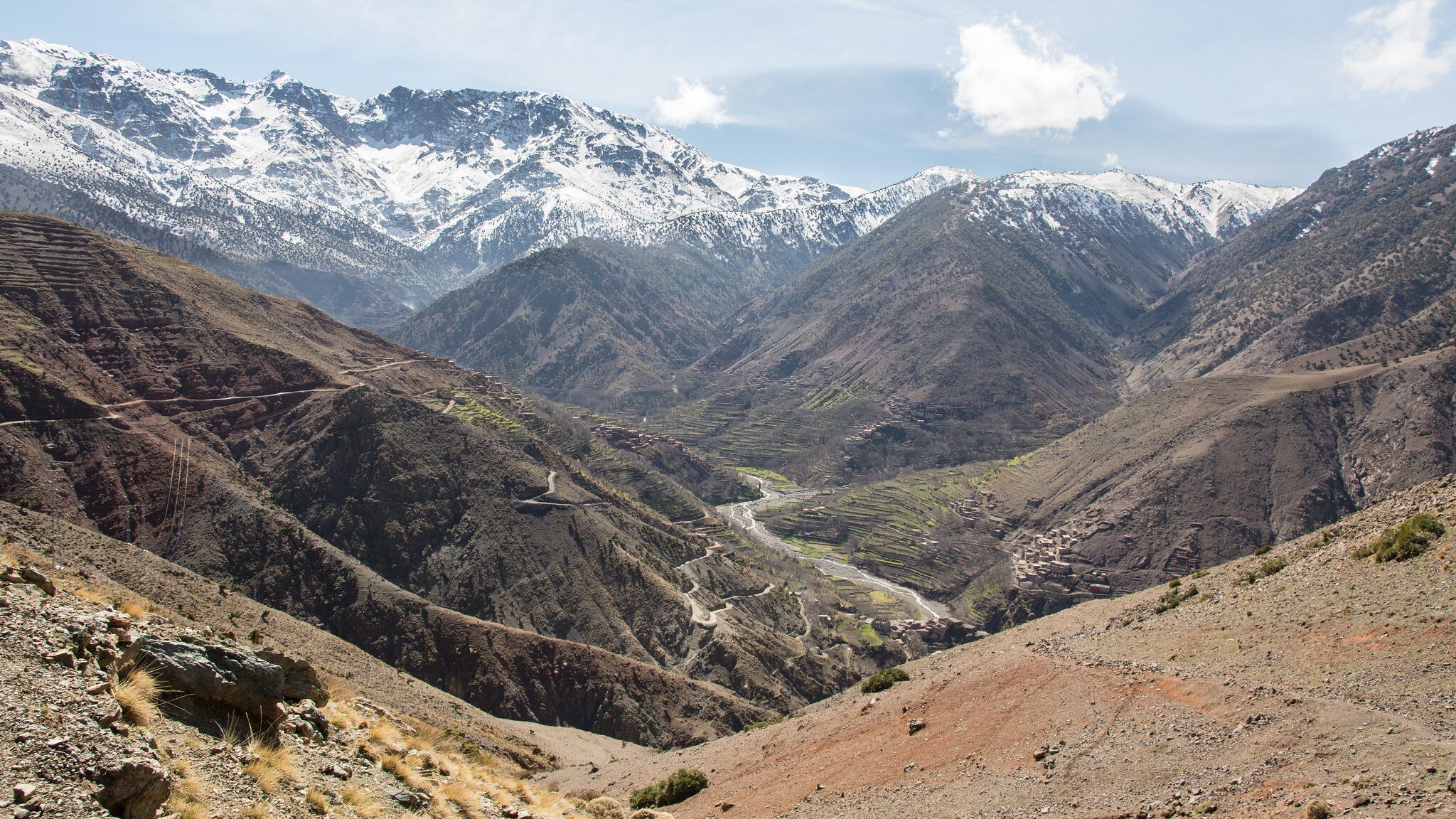 BERBERS VILLAGES AND ASCENT OF M’GOUN